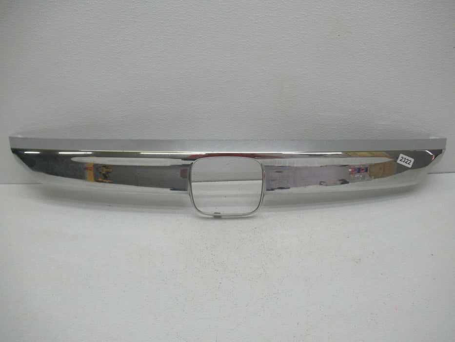 2018-2020 HONDA ACCORD FRONT CENTER GRILLE TRIM EMBLEM BEZEL MOLDING CHROME OEM