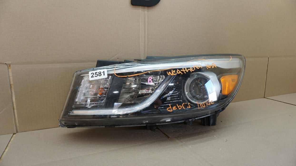 2015-2018 KIA SEDONA FRONT LEFT DRIVERS SIDE HEADLIGHT OEM 15 16 17 18