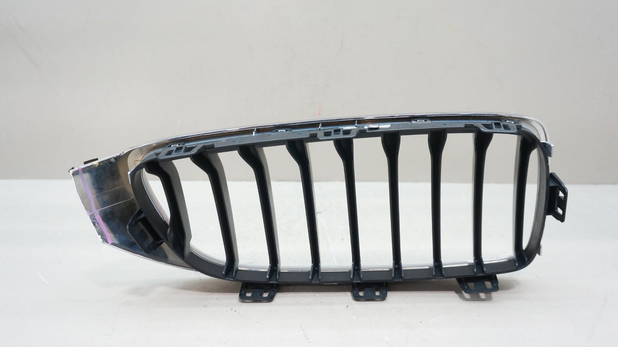 2014-2017 BMW 4 SERIES FRONT LEFT KIDNEY RADIATOR GRILLE GRILL OEM