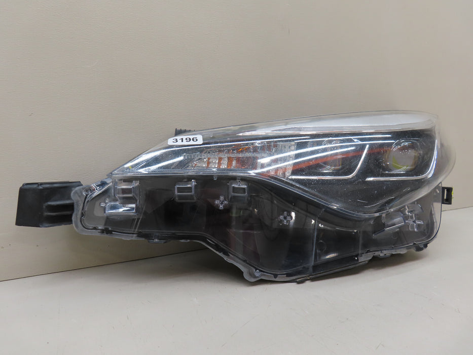 2017 2018 2019 TOYOTA COROLLA FRONT LEFT DRIVER SIDE HEADLIGHT OEM