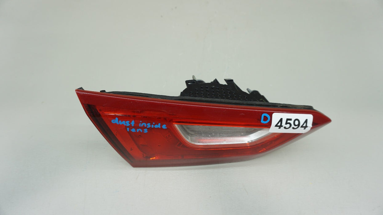 2016-2018 CHEVROLET MALIBU REAR LH LEFT DRIVER SIDE INNER TAIL LIGHT OEM