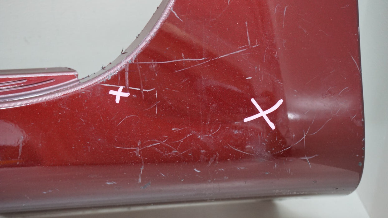 2017-2024 CHRYSLER PACIFICA LH LEFT ROCKER PANEL MOLDING RED OEM 5RP20TRMA