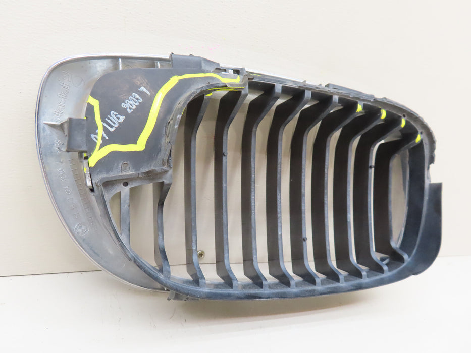 1998 2006 BMW 3 SERIES M3 FRONT RADIATOR LEFT DRIVER SIDE GRILL GRILLE OEM