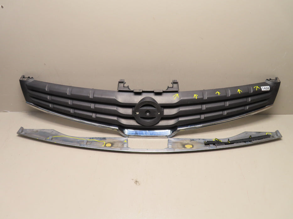 2007 2008 2009 NISSAN QUEST FRONT GRILLE GRILL OEM 62070 ZM70A