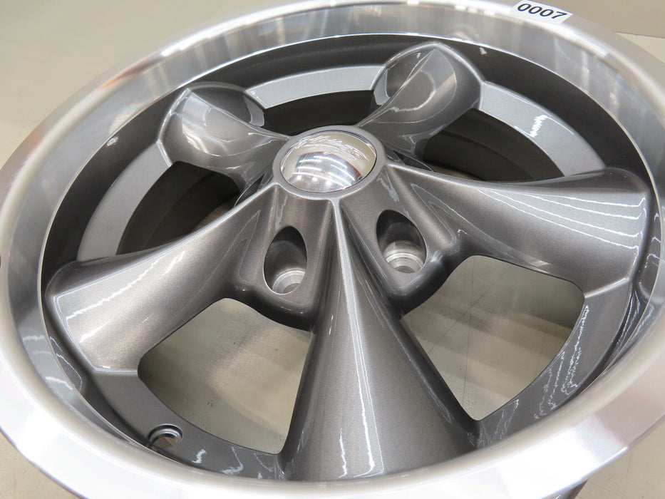 BOYD CODDINGTON WHEELS BC1-5661325G 15X6 GUNMETAL&MACHINED LIP RIM (P)