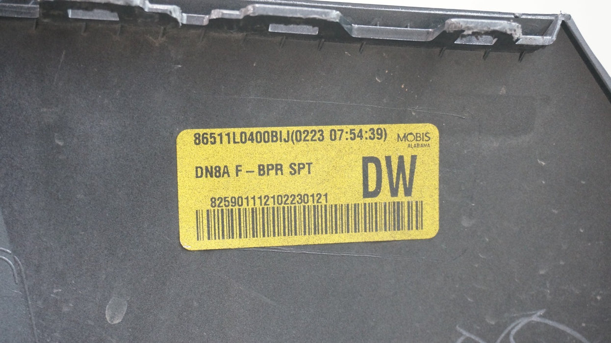 2021-2023 HYUNDAI SONATA FRONT BUMPER COVER PANEL OEM 86511-L0400