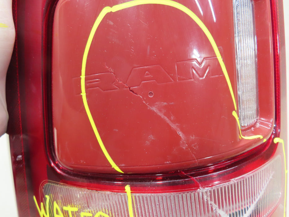 2019-2023 DODGE RAM 1500 REAR LEFT SIDE TAIL LIGHT W/ BLIND SPOT OEM 6826531AG