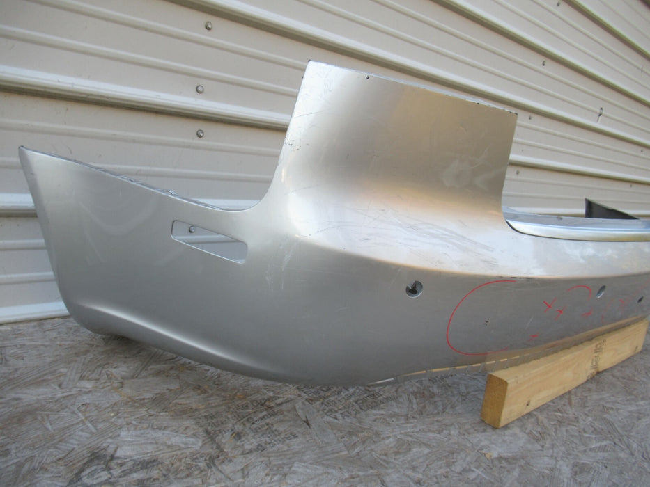 2005 - 2008 AUDI A4 REAR BUMPER COVER PANEL W/ PARKING SENSOR HOLES OEM