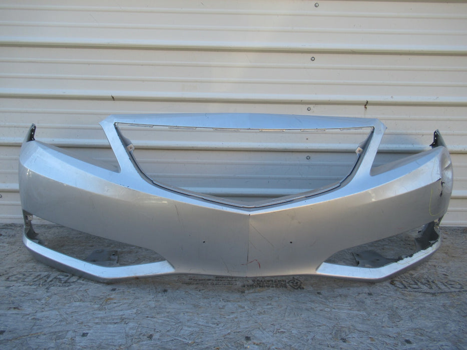 2013 - 2015 ACURA ILX FRONT BUMPER COVER PANEL PLASTIC SILVER FACTORY 13 14 OEM