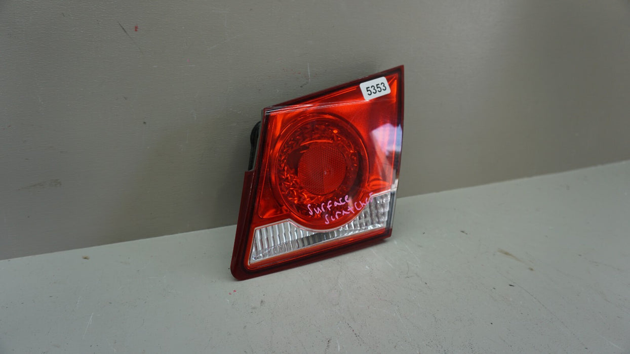 2011-2015 CHEVROLET CRUZE REAR RIGHT PASSENGER SIDE INNER TAIL LIGHT LAMP OEM