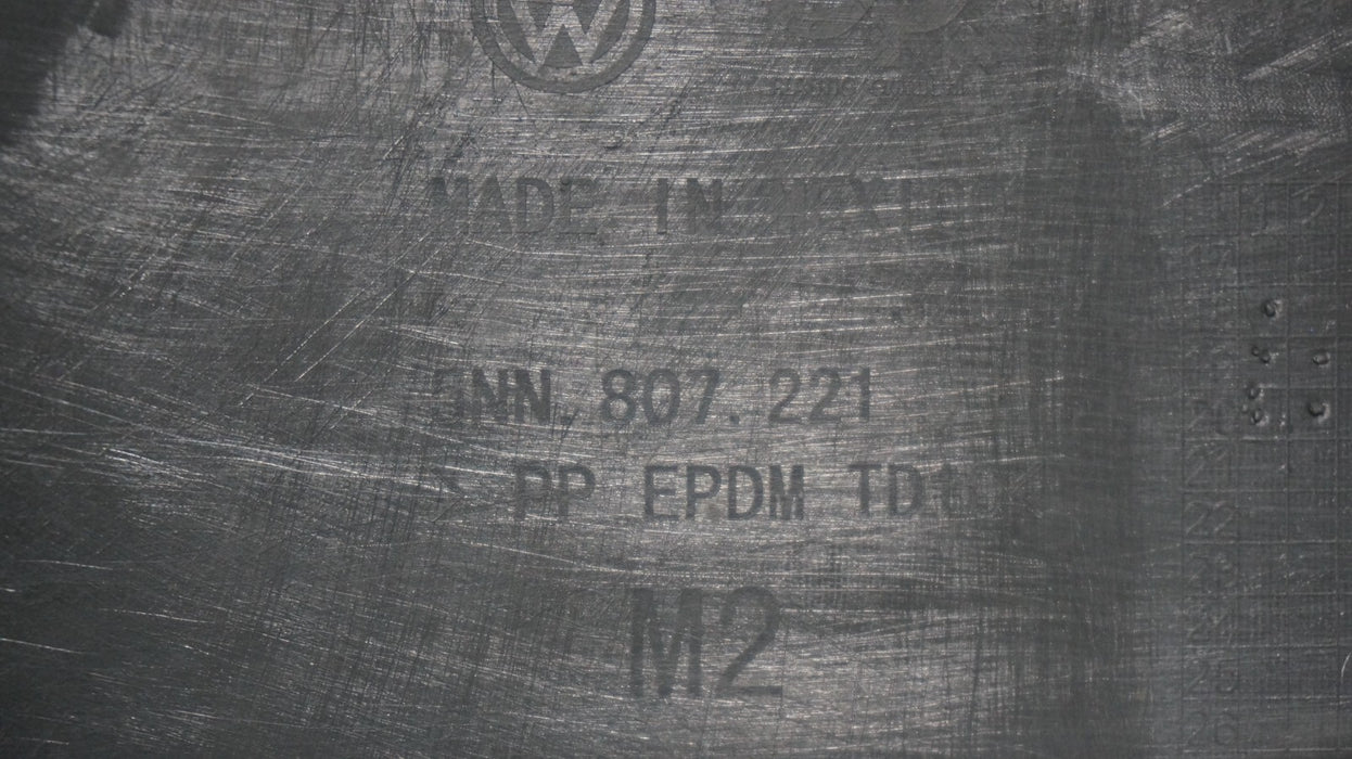 2018-2021 VOLKSWAGEN TIGUAN FRONT UPPER BUMPER COVER PANEL OEM