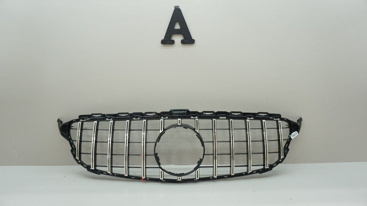 2015-2018 MERCEDES BENZ W205 C CLASS GTR AMG STYLE CENTER GRILL GRILLE OEM