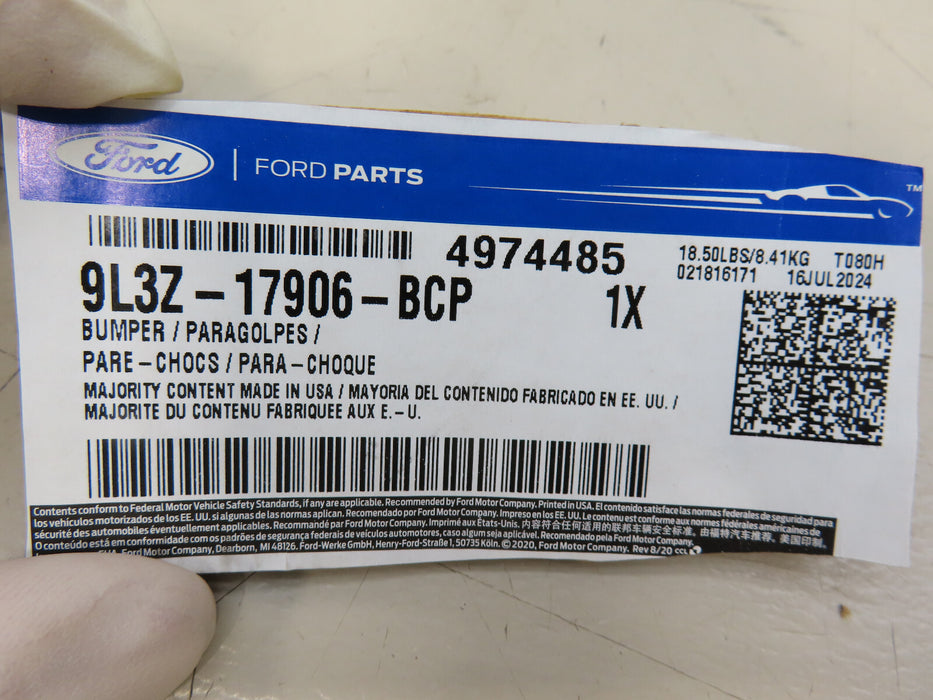 2009-2014 FORD F150 F-150 REAR LEFT DRIVER SIDE BUMPER END CAP OEM 9L3Z-17906