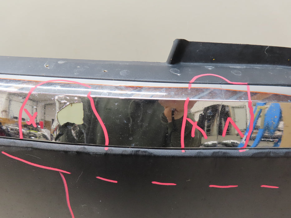 2007-2012 GMC ACADIA FRONT LOWER BUMPER COVER OEM 25832805