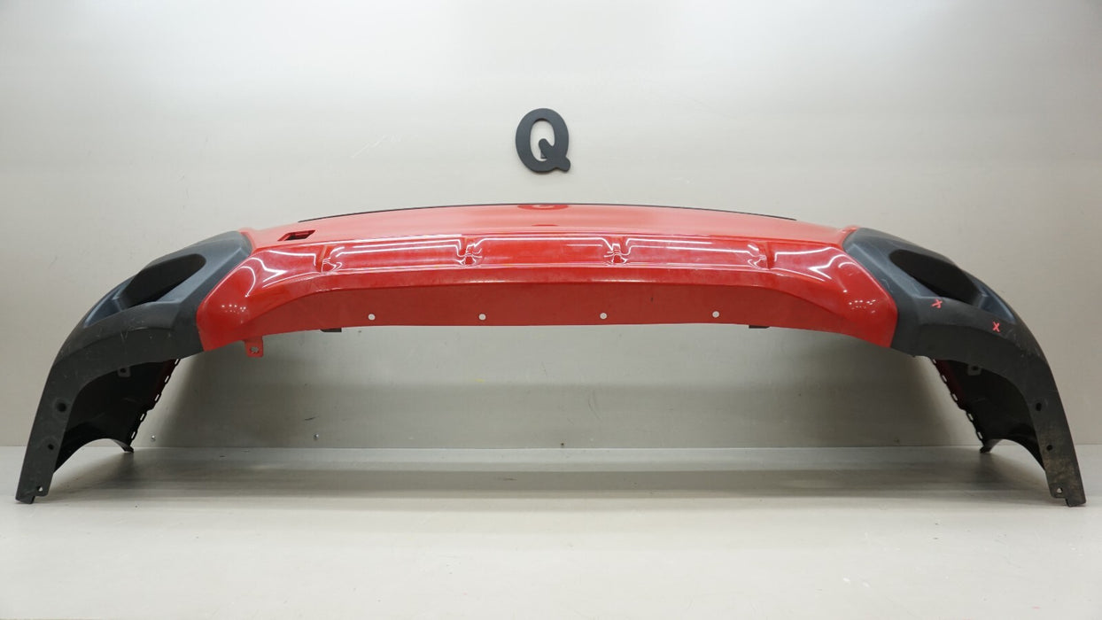 2018-2023 SUBARU CROSSTREK REAR BUMPER COVER RED OEM 57704FL250