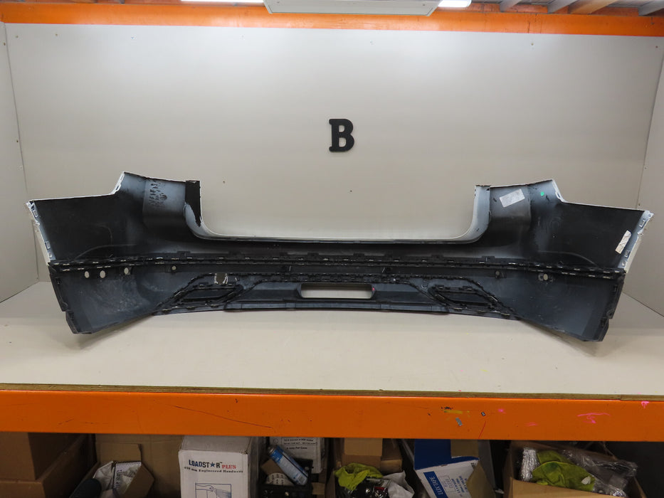 2020-2024 VOLKSWAGEN ATLAS CROSS SPORT REAR BUMPER COVER W/LOWER BUMPER OEM