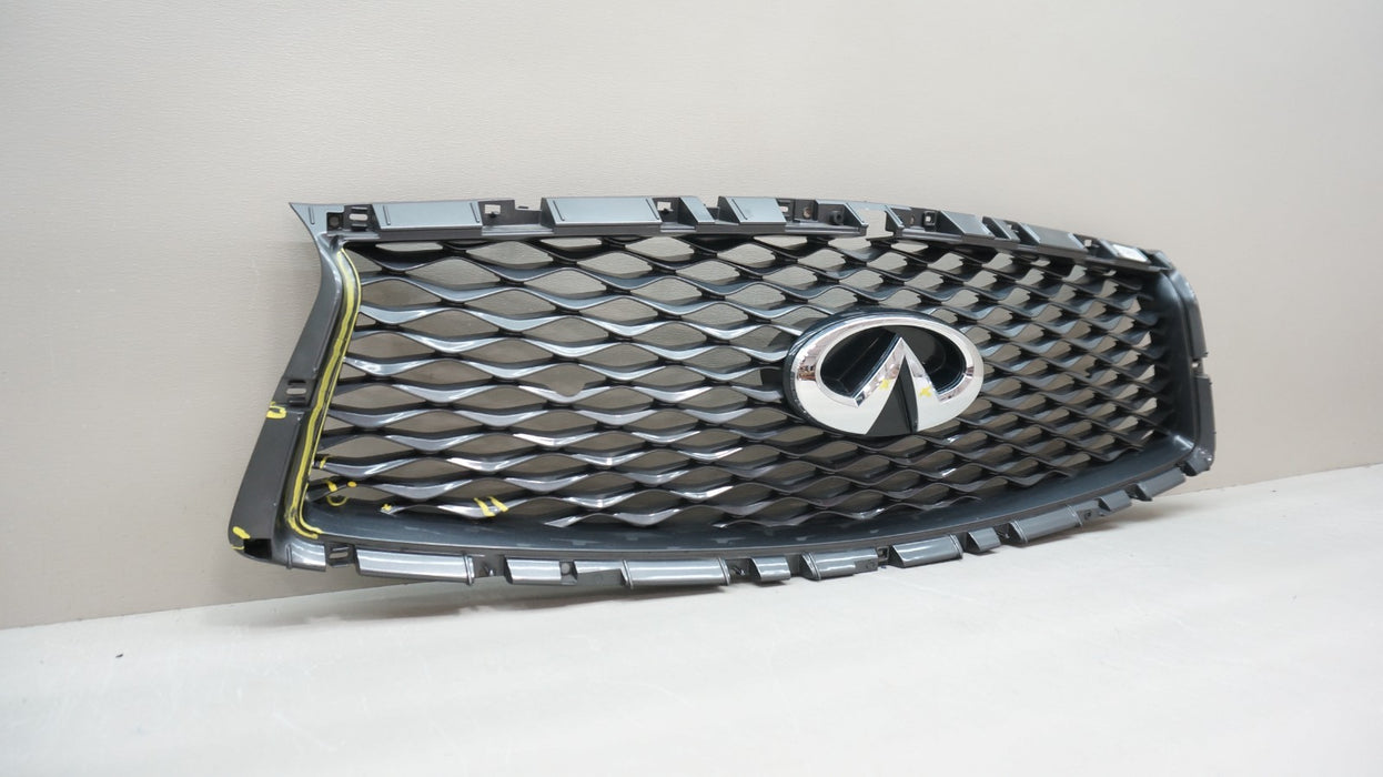 2018-2021 INFINITI Q50 FRONT BUMPER RADIATOR GRILLE OEM 62310-6HM0C