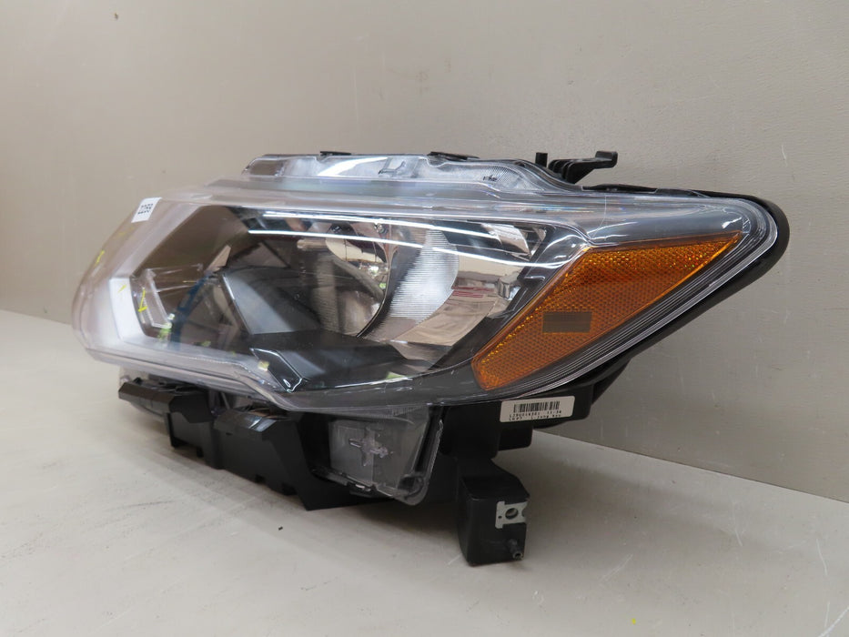 2017-2019 NISSAN ROGUE FRONT LEFT SIDE HEADLIGHT LAMP HALOGEN OEM 1011-500535
