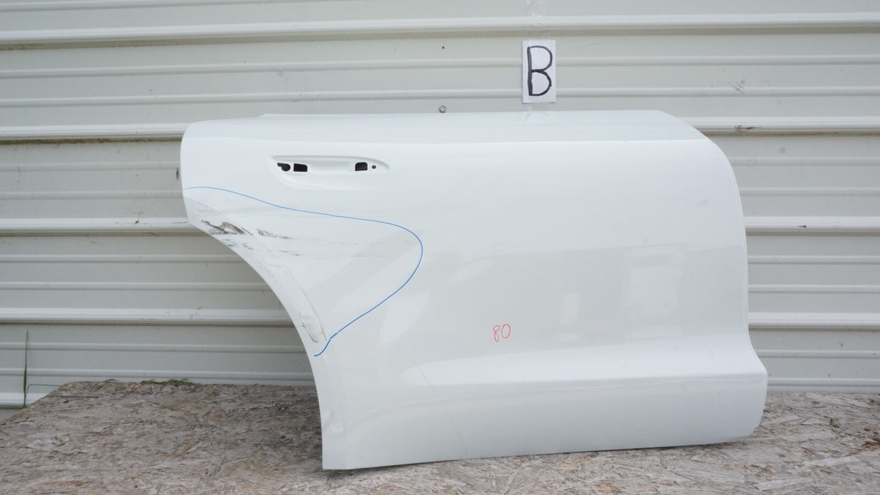 2020-2021 PORSCHE TAYCAN REAR RIGHT PASSENGER SIDE DOOR SHELL PANEL OEM 20 21