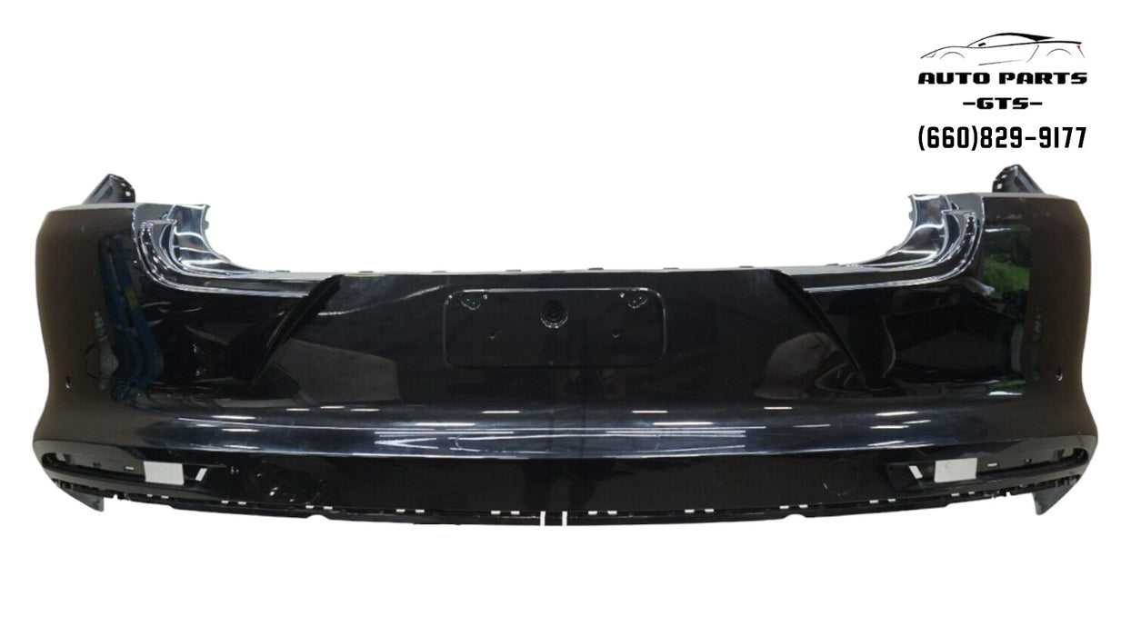 2017-2018 PORSCHE PANAMERA REAR BUMPER COVER PANEL W/ SENSOR HOLE OEM 971807421