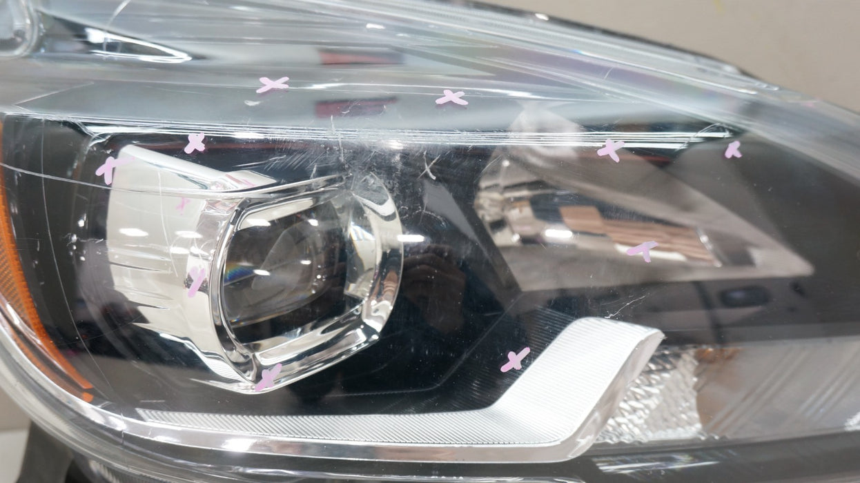 2016-2019 NISSAN SENTRA FRONT RIGHT PASSENGER SIDE LED HEADLIGHT OEM