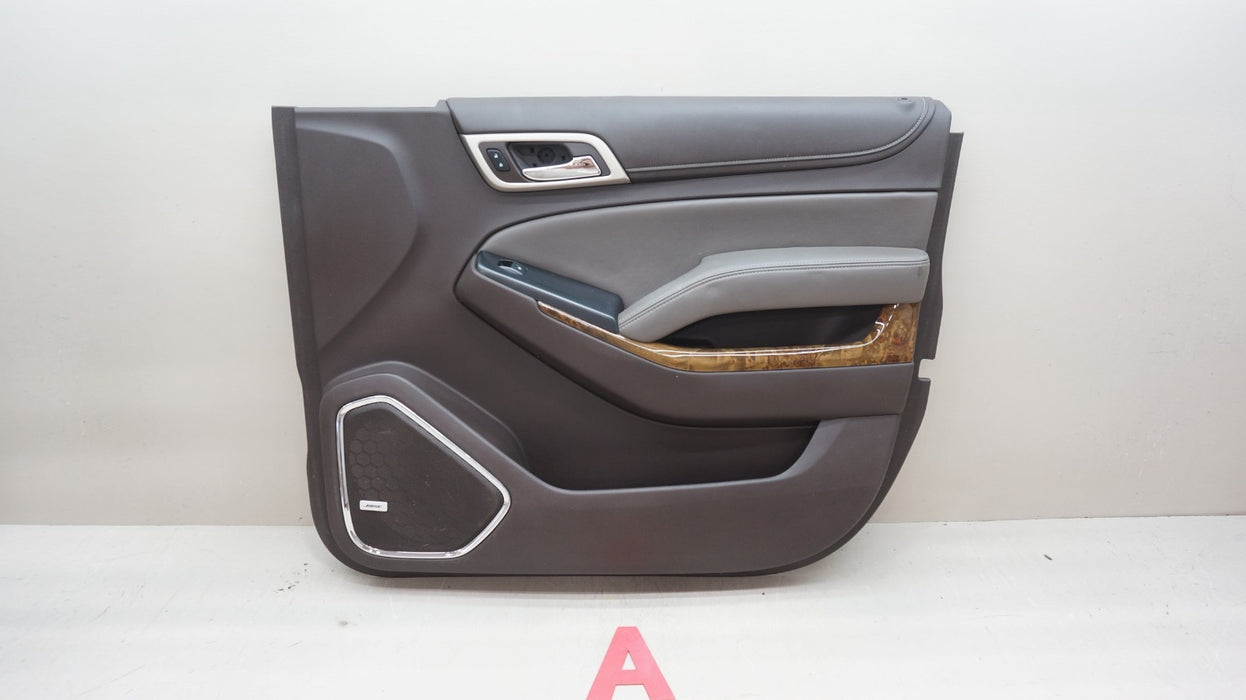 2015-2020 GMC YUKON FRONT RIGHT INTERIOR DOOR PANEL OEM 22953128