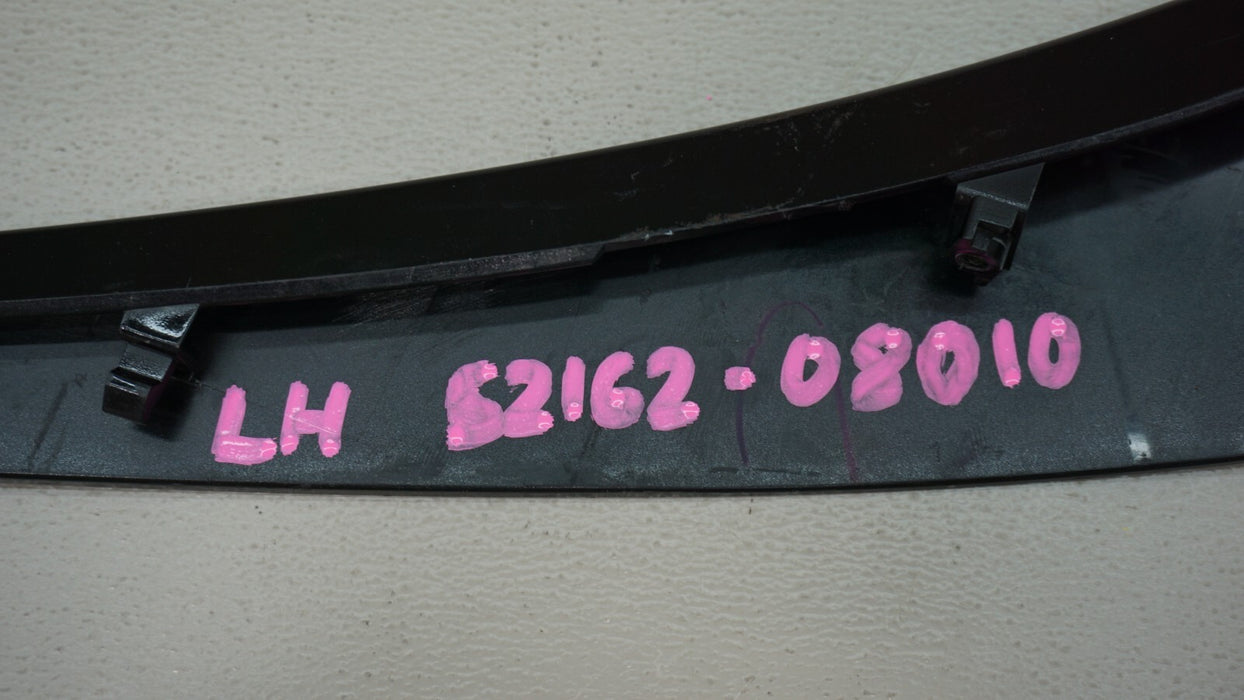 2021-2023 TOYOTA SIENNA REAR BUMPER LEFT EXTENSION PLASTIC OEM 52162-08010