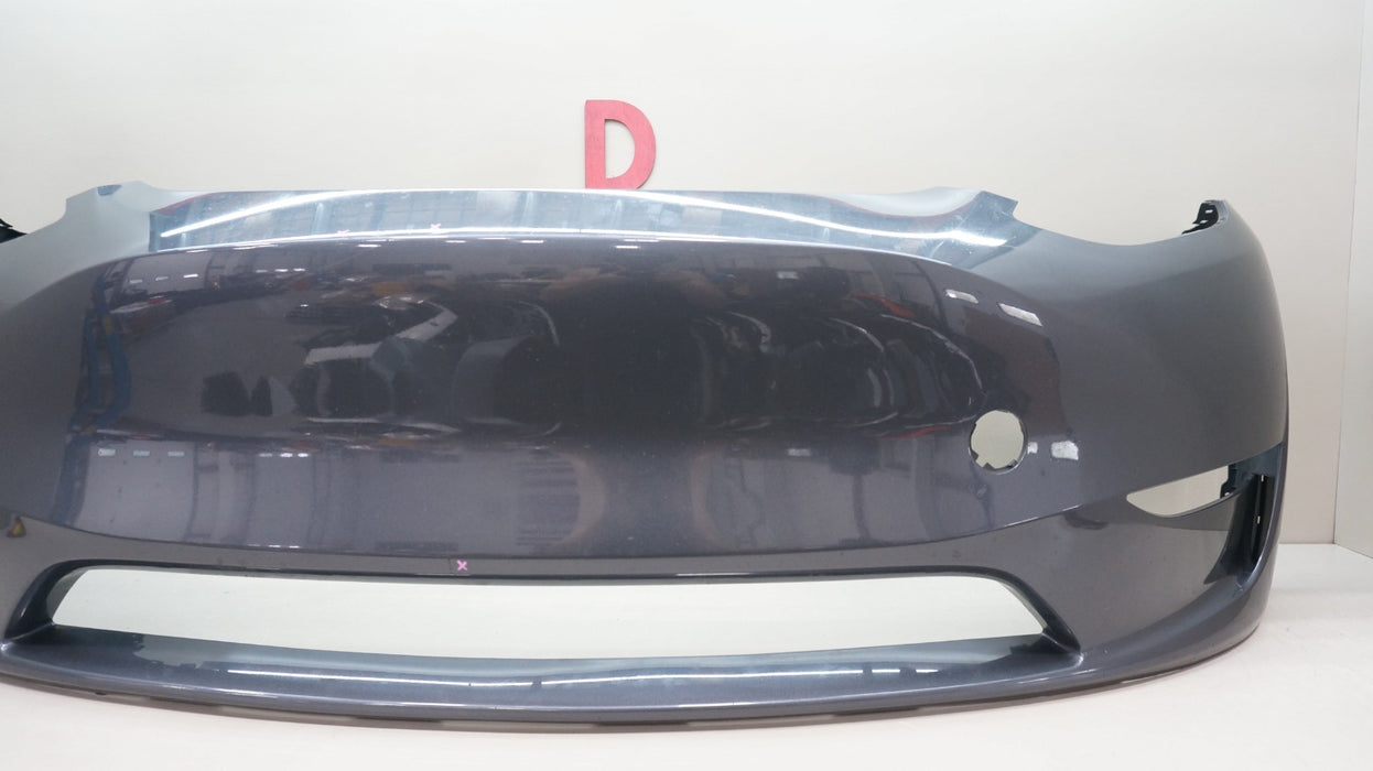 2020-2024 TESLA MODEL Y FRONT BUMPER COVER PANEL OEM 1493745-00-A