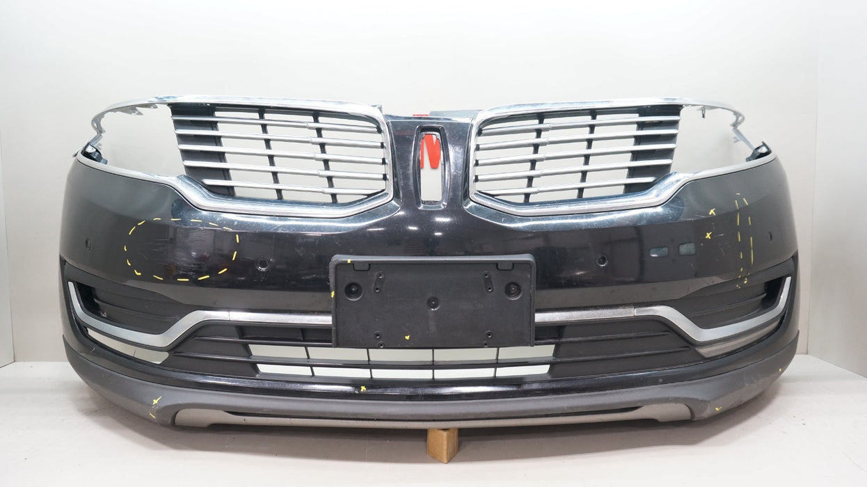 2016-2018 LINCOLN MKX FRONT BUMPER COVER WITH GRILLE OEM FA1B-17F003-AAW
