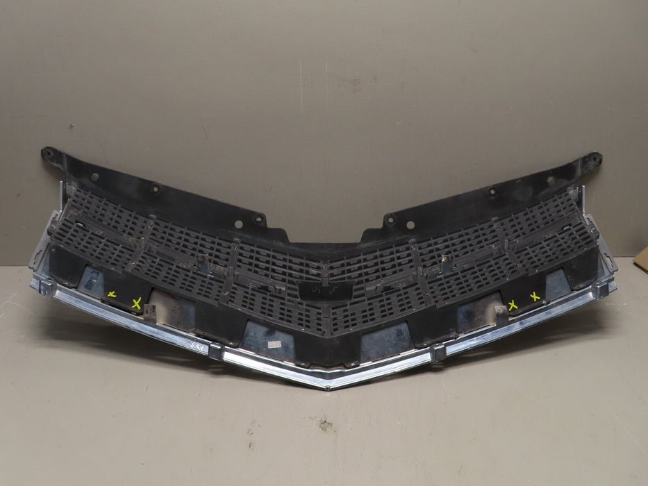 2010 2011 2012 CADILLAC SRX FRONT UPPER GRILLE GRILL CHROME W/EMBLEM 25778321
