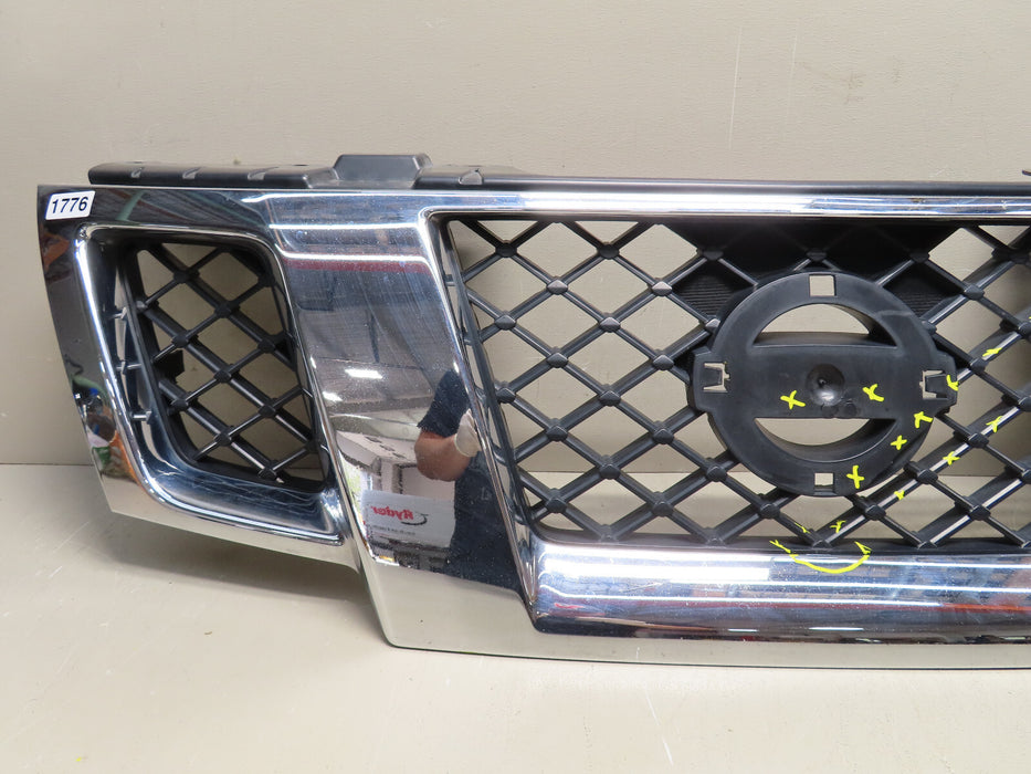 2009-2017 NISSAN FRONTIER FRONT UPPER RADIATOR GRILLE GRILL OEM, P#62310-ZL00B