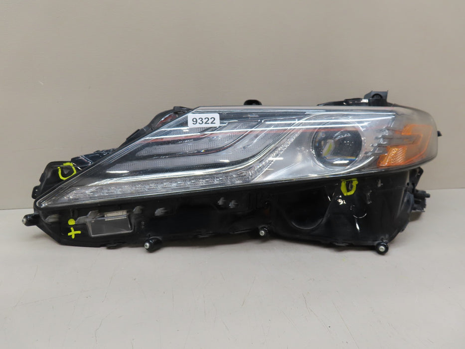 2018-2024 TOYOTA CAMRY LEFT DRIVER HEADLIGHT FULL LED OEM 9322