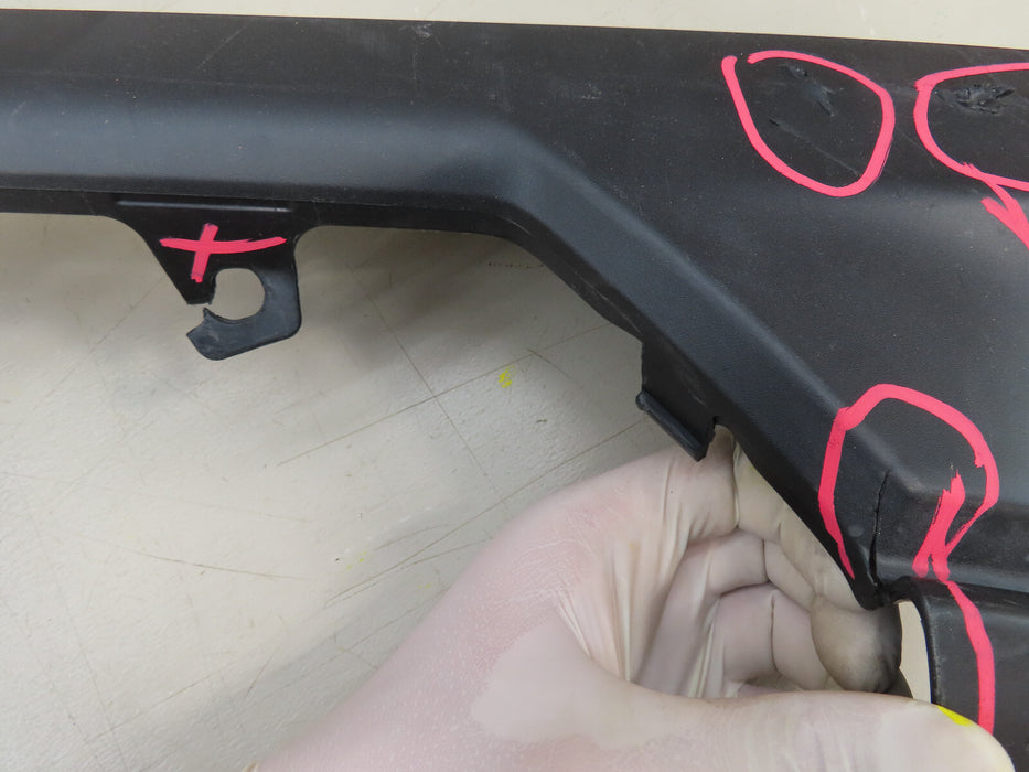 2021 2022 ACURA MDX REAR LOWER VALANCE BUMPER COVER OEM 71510-TYA