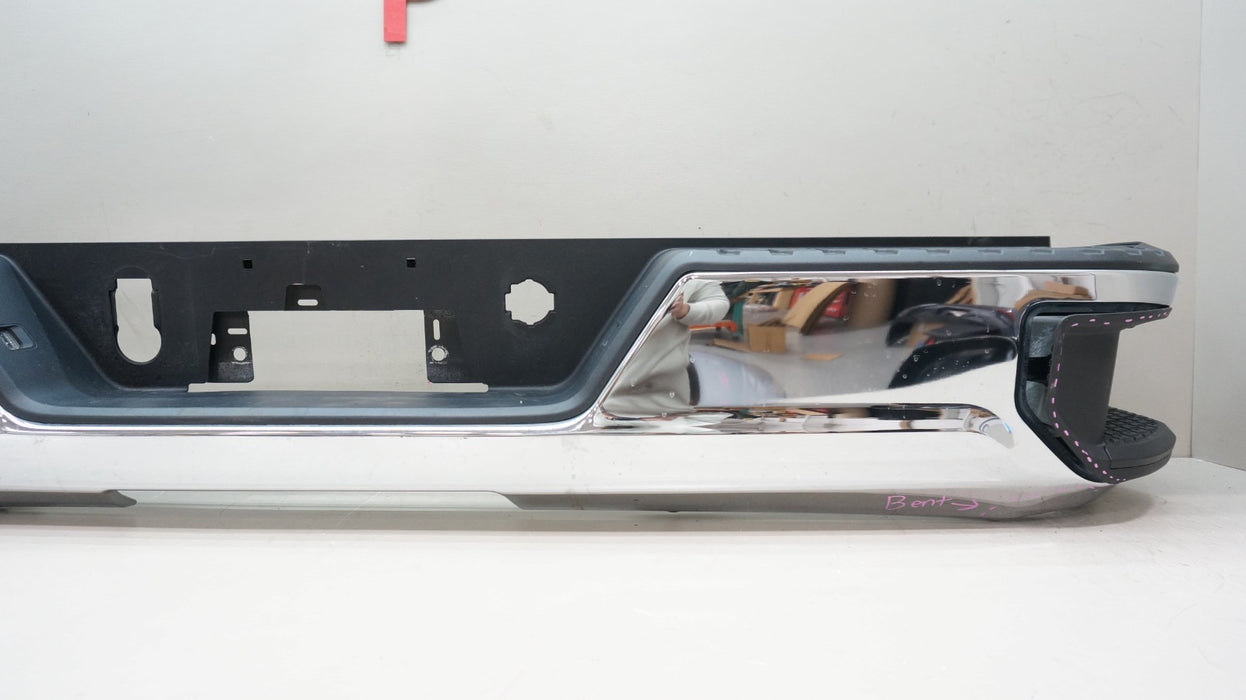 2019-2023 CHEVROLET SILVERADO/GMC SIERRA 1500 REAR METAL BUMPER OEM