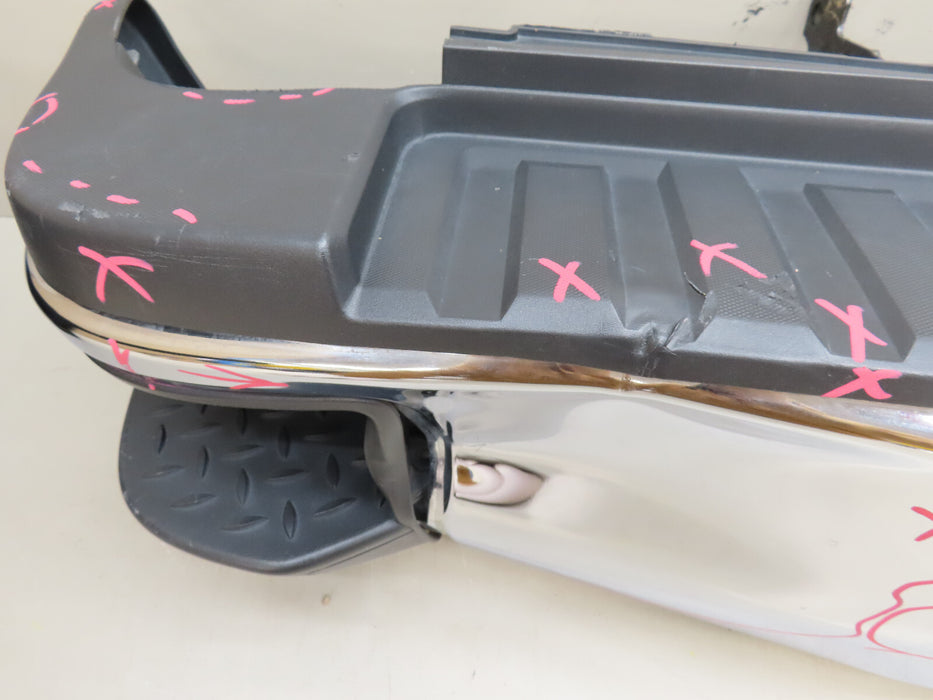 2015-2019 CHEVROLET SILVERADO GMC SIERRA 2500 3500 REAR BUMPER METAL OEM