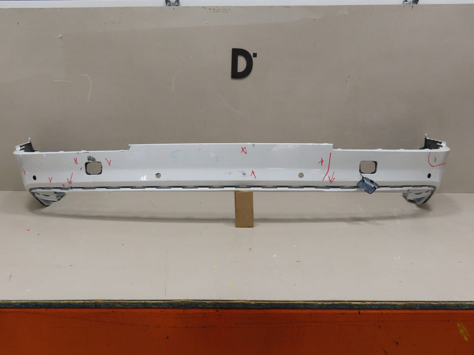 2017 2018 2019 AUDI Q7 REAR MIDDLE BUMPER COVER OEM 4M0.807.527