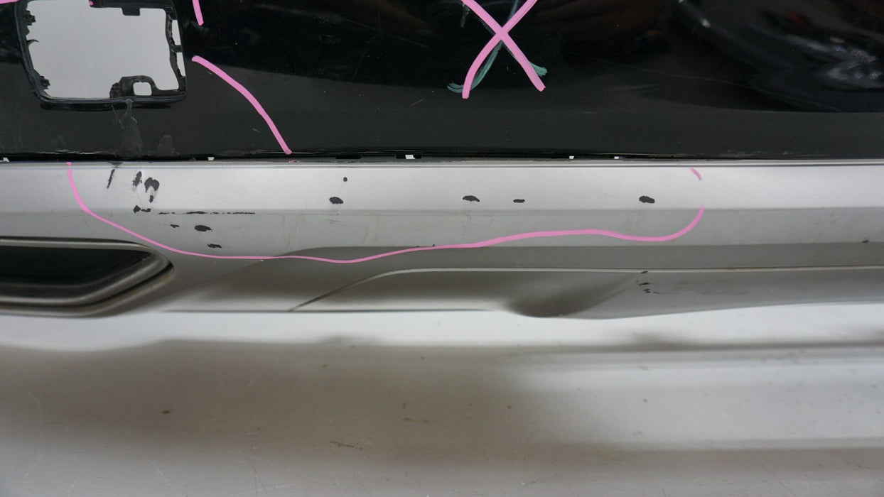 2018-2020 AUDI Q5 S-LINE SQ5 REAR BUMPER COVER PANEL W/ LOWER VALANCE OEM