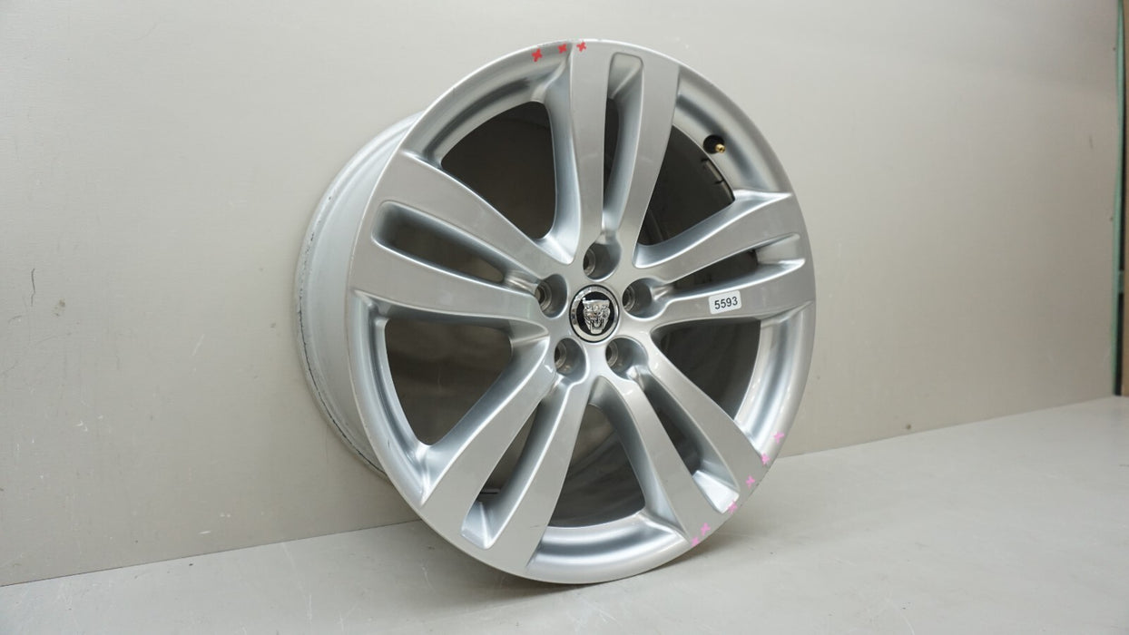 2010-2019 JAGUAR XJ REAR WHEEL RIM 10 SPOKE 19X10 19" W/ CAP OEM BW9M-1007-KA