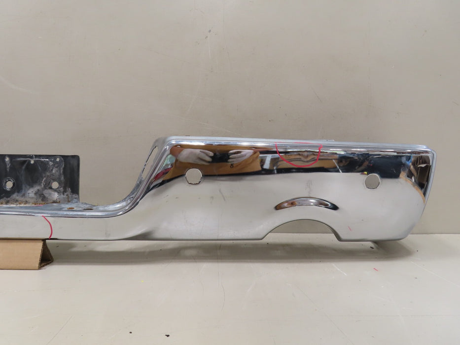 2011-2018 DODGE RAM 1500 PICKUP REAR METAL BUMPER STEP PLATE PAD COVER PANEL OEM