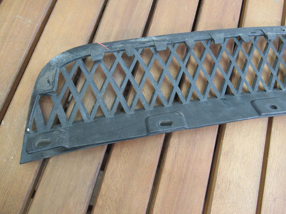 2006-2008 BENTLEY CONTINENTAL FRONT BUMPER CENTER LOWER GRILLE GRILL BLACK OEM