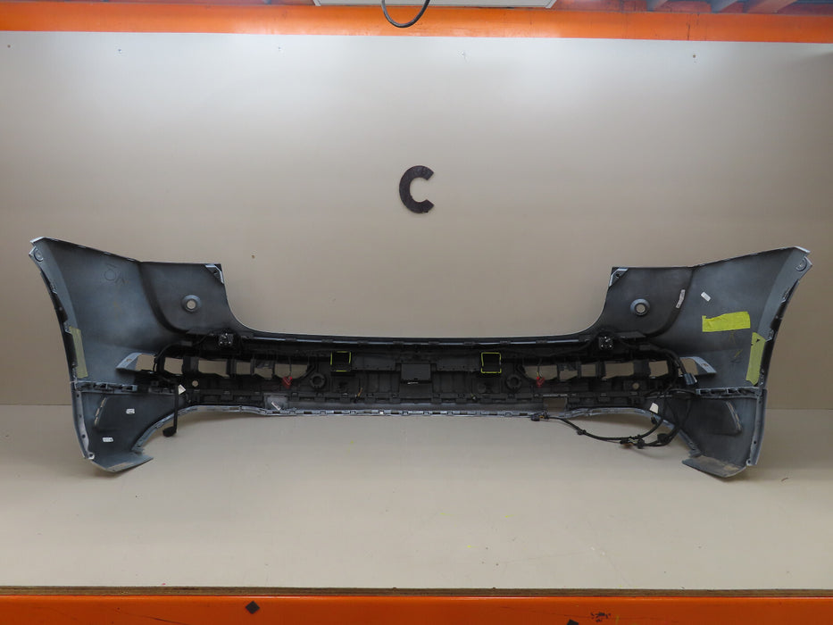 2018-2020 AUDI Q5 SQ5 S LINE REAR BUMPER COVER W/ MIDDLE VALANCE OEM 80A807301