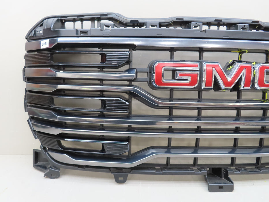 2022-2023 GMC SIERRA 1500 AT4 FRONT BUMPER GRILLE GRILL W/ EMBLEM OEM 84878063