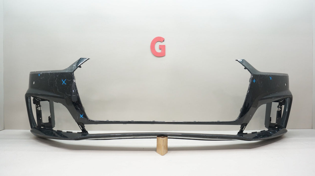 2018-2019 AUDI A5 S-LINE FRONT BUMPER COVER PANEL OEM 8W6807437F