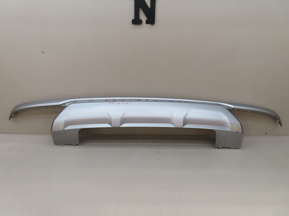 2015-2019 AUDI Q7 REAR LOWER BUMPER COVER DIFFUSER OEM 4M0807568B