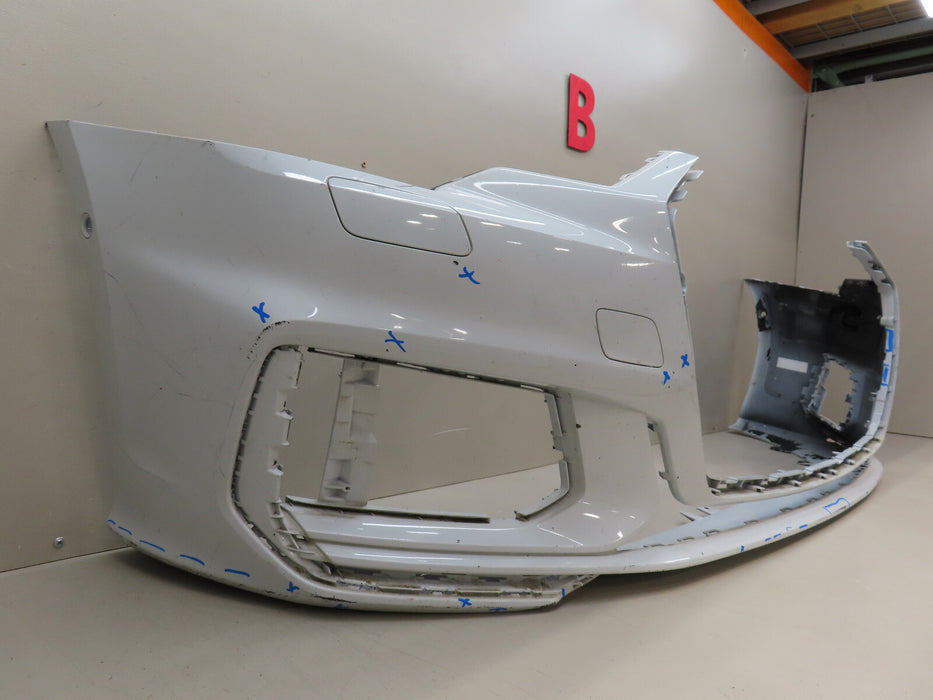 2019-2021 AUDI A6 C8 S-LINE FRONT BUMPER COVER OEM 4K0807437C