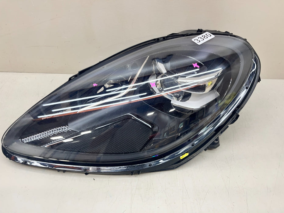 2019-2021 PORSCHE MACAN LED LEFT HEADLIGHT ASSEMBLY OEM 95B941009BD