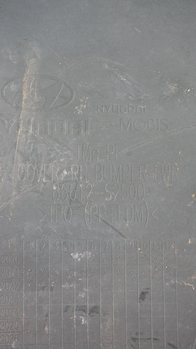 2021-2023 HYUNDAI SANTA FE REAR BUMPER COVER OEM 86612-S2500