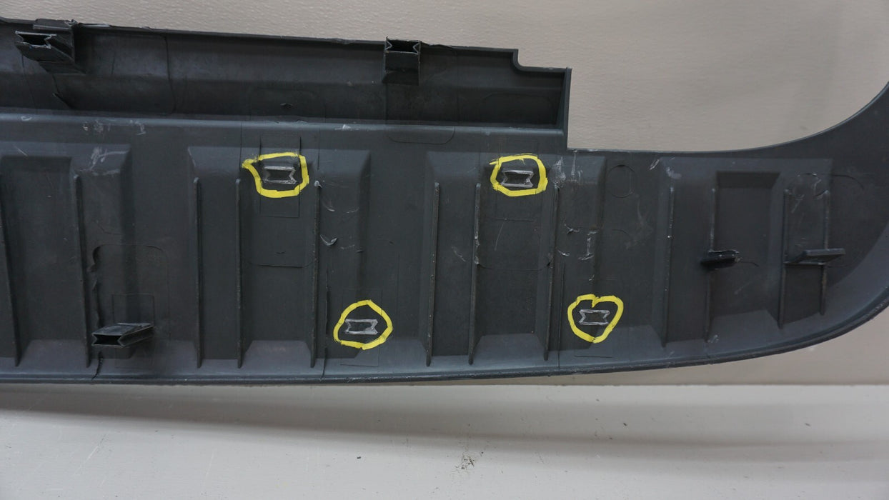 2014-2018 CHEVROLET SILVERADO REAR UPPER BUMPER COVER STEP PAD OEM GMW15188