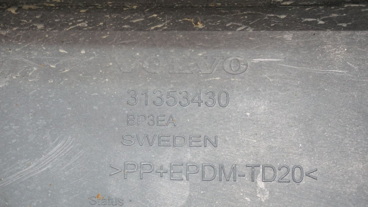 2016-2019 VOLVO XC90 T5 T6 T8 SUV REAR LOWER BUMPER COVER PANEL OEM 31353430