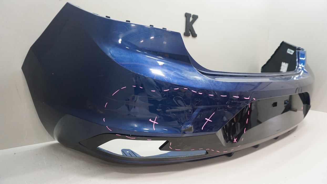 2019-2020 HYUNDAI ELANTRA REAR BUMPER COVER W/ TRIM 86611-F3500 OEM
